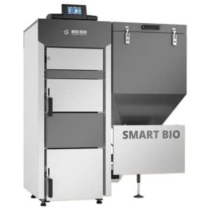 SMART BIO 25 RIGHT Котел пелетний PLUM 920 правий бункер Metal-Fach