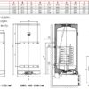 Комбінований бойлер DRAZICE OKC 125/1 m² 47069