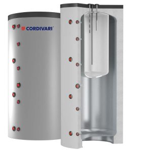 Теплоакумулятор (буферна ємність) 800/191 л (ємність Polywarm® в ємності) COMBI 1 WC (м`яка зйомна ізоляція) Cordivari srl