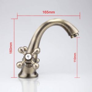 Смеситель для умывальника Frap F1019-4 латунный