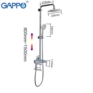 Душевая система Gappo Tomahawk G2402-8