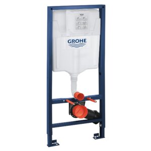 Инсталяция Grohe Rapid SL комплект 4-в-1 для унитаза, кнопка Arena Cosmopolitan, хром