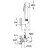 Набор для гигиенического душа Grohe Tempesta-F Trigger Spray 30 27514001 57039