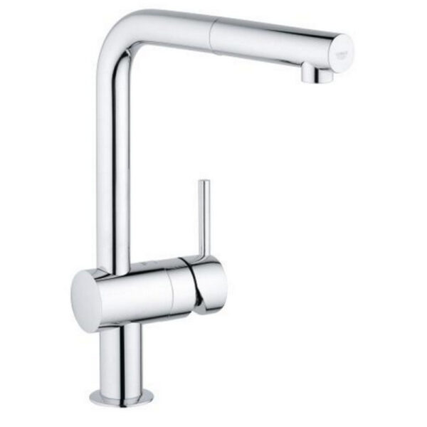 Смеситель для кухни с выдвижным изливом Grohe Minta 32168000 фото 