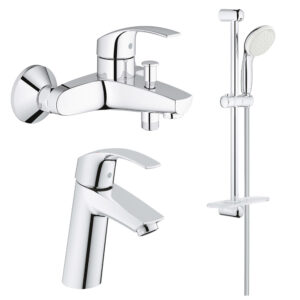 Комплект змішувачів для ванної кімнати Grohe Eurosmart New UA123246R0