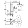 Душевая система Grohe Tempesta Cosmopolitan 27922001 57437