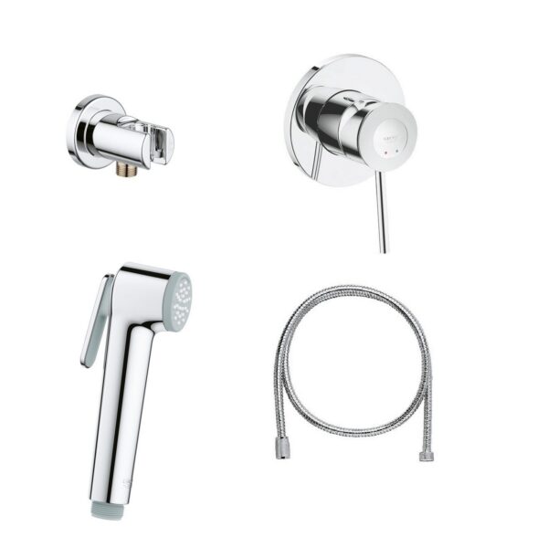 Набор для гигиенического душа со смесителем Grohe BauClassic 111048 фото 