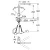 Набор Grohe мойка кухонная K500 31573SD0 + смеситель Minta 32168000 58647