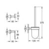 Набор аксессуаров Grohe Essentials Cube 40757001 City 58688