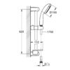 Душевой гарнитур Grohe New Tempesta 100 27926001 65827