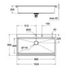 Кухонная мойка Grohe Sink K800 31586SD0 59427