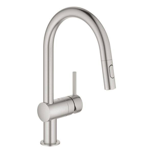 Смеситель для кухни с выдвижным изливом Grohe Minta 32321DC2 фото 