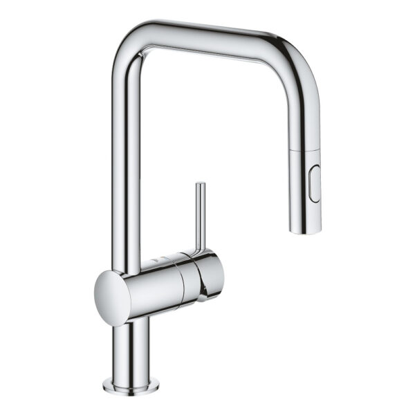 Смеситель для кухни с выдвижным изливом Grohe Minta 32322002 фото 