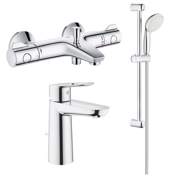 Набор смесителей Grohe Grohtherm 800 + BauLoop 34550TM фото 