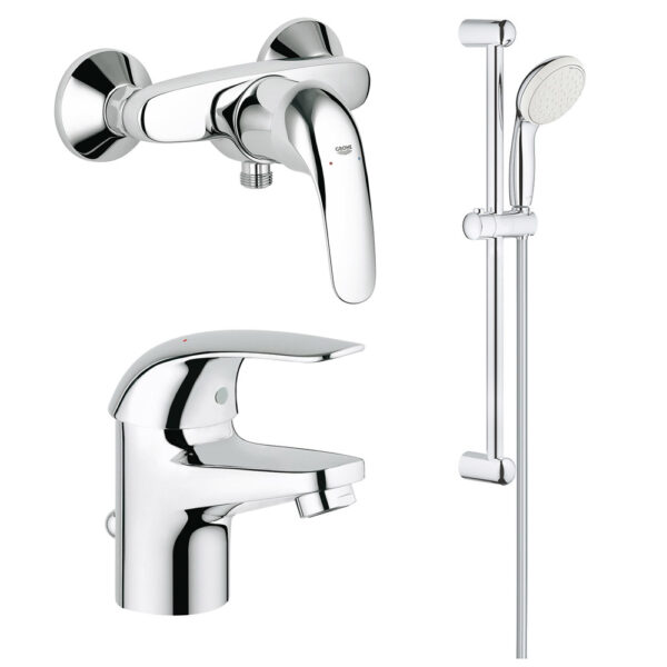 Набор смесителей Grohe Euroeco 123232S фото 