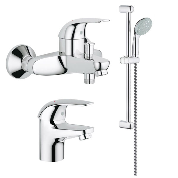 Набор смесителей Grohe Euroeco 124428 фото 