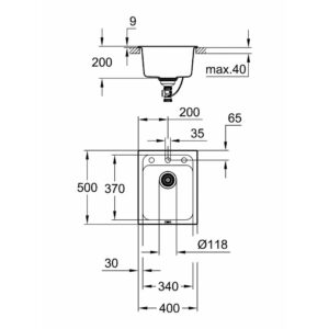Кухонная мойка Grohe Sink K700 31650AT0