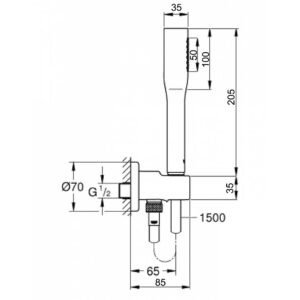 Душевой гарнитур Grohe Euphoria Cosmopolitan Stick 26404000