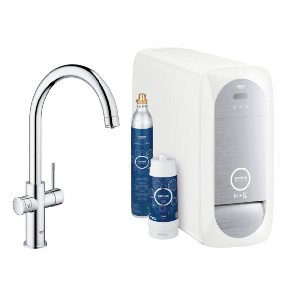 Смеситель для кухни с фильтром Grohe Blue Home 31455001 фото 