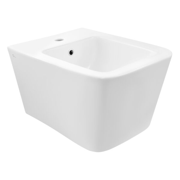 Биде подвесное Qtap Crow 520х360х290 White QT05555370W фото 