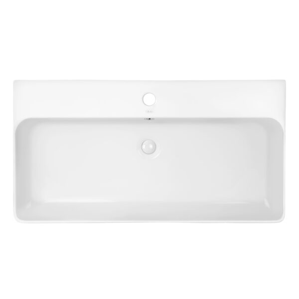 Раковина Qtap Nando 800х415х155 White с донным клапаном QT1211K419W фото 