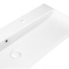 Раковина Qtap Nando 1100х420х135 White с донным клапаном QT1211K428W 61916