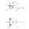 Смеситель для ванны Qtap Terezin 3224101GC 64615