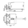 Смеситель для ванны Frap F2249-6 с лейкой 56547