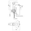 Смеситель для биде Qtap Lipno 2023101CB 64729