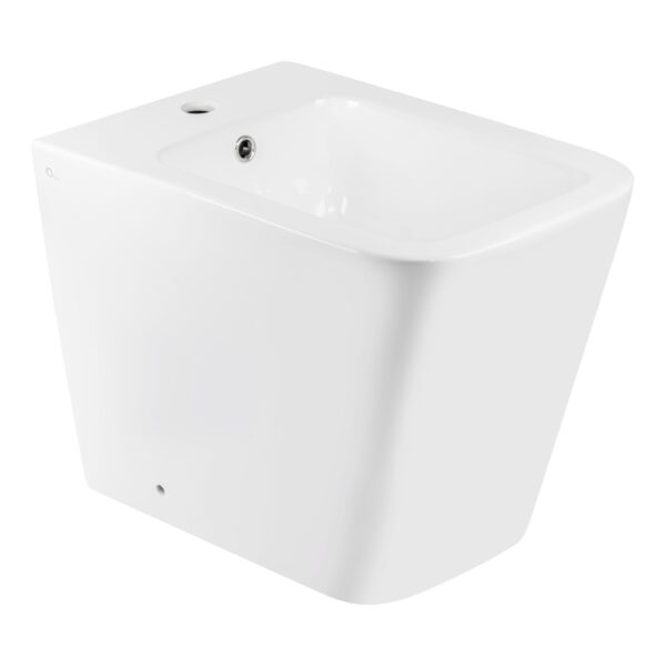 Биде напольное Qtap Crow 545х360х410 White QT05443370W фото 