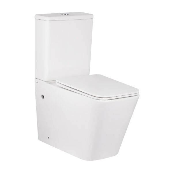 Унитаз-компакт Qtap Tern безободковый с сиденьем Soft-close QT17222093ARW фото 