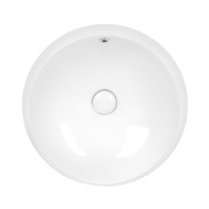 Раковина Qtap Jay 475х475х200 White с донным клапаном QT0711K305W