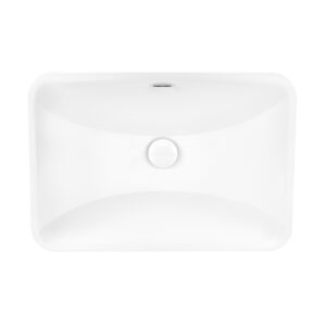 Раковина Qtap Jay 590х400х175 White с донным клапаном QT0711K306W