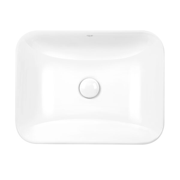 Раковина Qtap Scorpio 500х380х145 White с донным клапаном QT1411K490W фото 