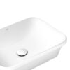 Раковина Qtap Scorpio 500х380х145 White с донным клапаном QT1411K490W 62605