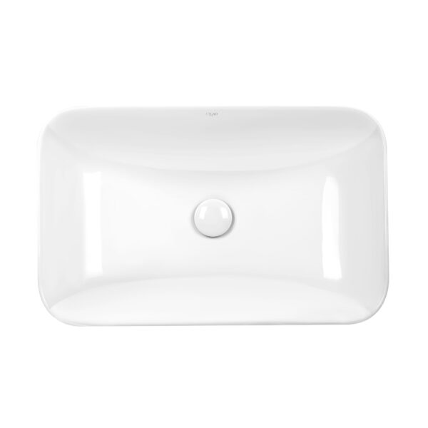 Раковина Qtap Scorpio 610х380х150 White с донным клапаном QT1411K491W фото 