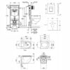 Набор инсталляция 4 в 1 Grohe Rapid SL 38772001 + унитаз с сиденьем Qtap Robin QT1333046ENRW 62095