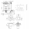 Набор Qtap инсталляция 3 в 1 Nest QT0133M425 с панелью смыва круглой QT0111M11V1146MB + унитаз с сиденьем Robin QT1333046ENRW 62377