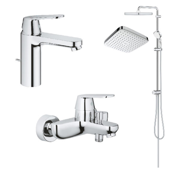 Набор смесителей Grohe Eurosmart Cosmopolitan 126112R фото 