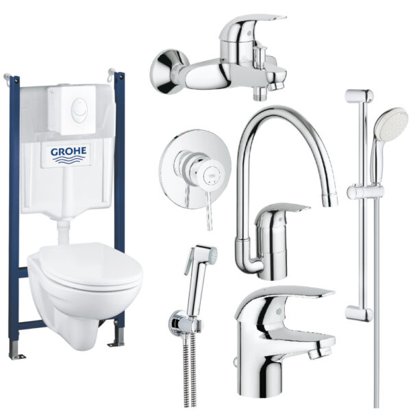 Большой набор для дома Grohe Mega Bundle 39117MB0 фото 