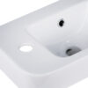 Раковина Qtap Tern 375х245х135 White с донным клапаном QT171110100LW 65421