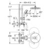 Душевая система Grohe Tempesta Cosmopolitan 26672000 65215