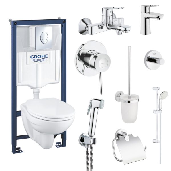 Большой набор для дома Grohe Mega Bundle 39400MB1 фото 