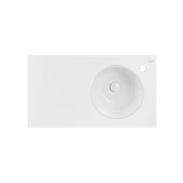 Раковина Qtap Virgo 800х460х300 White с донным клапаном QT1811FL8130ARRW фото 