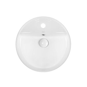 Раковина-чаша Qtap Swan 420х420х145 White с донным клапаном QT1611A051TW