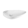 Раковина-чаша Qtap Leo 695х460х115 White с донным клапаном QT1111A089TW 66563