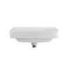 Раковина Qtap Crow 500x350x180 White с донным клапаном QT0511L582W 66389