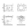 Унитаз подвесной Qtap Cardinal с сиденьем Soft-close QT0433C660HW 66583