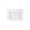 Раковина Qtap Albatross E 600х460х180 White с донным клапаном QT01119060EW