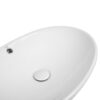 Раковина-чаша Qtap Dove 625х415х150 White с донным клапаном QT06113077W 66785